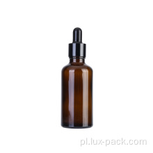 50 ml okrągłego szklanego olejku eterycznego z kroplem